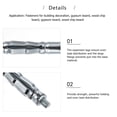 thumbnail image 5 of OFFIGAM 25Set Heavy Duty Hollow Wall Anchors Silver Carbon Steel For Wall Hanging Support, 5 of 5