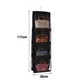 thumbnail image 5 of 6/8 Pockets Storage Bag Double-sided Transparent for Handbag Purse Organizer,Dust-Proof Wardrobe Closet Bag Hanging Holder, 5 of 10