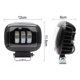 thumbnail image 2 of Par Faro Led Cuadrad 30w Lupa 6d 5'' Auto Moto Exploradoras, 2 of 7