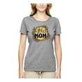 thumbnail image 3 of Softball Mom Animal Print Girl Sports Womens Graphic T-Shirt, Heather Grey, XX-Large, 3 of 5