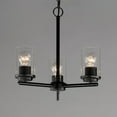 thumbnail image 2 of Maxim Lighting - Corona - 3 Light Chandelier-Satin Nickel Finish, 2 of 7