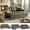 Green, variant on LLappuil Sectional Sofa, 71" Sectional Couch Convertible Sofa Bed, Pull Out Sofa Bed Full Size with Storage Chaise for Living Room, Foil Fabric Brown