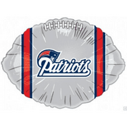 18" NEW ENGLAND PATRIOTS Football Balloon • Party Supplies Decorations Foil Mylar Balloon