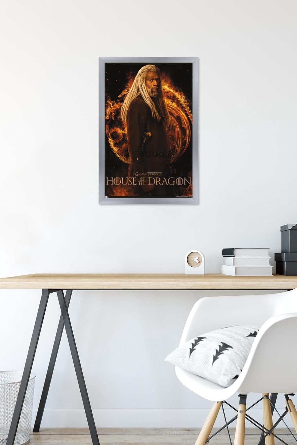House of the Dragon - Corlys One Sheet Wall Poster, 14.725" x 22.375" Framed