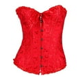 thumbnail image 3 of Women´s Corset, Sexy Lace Floral Waist Shaping Bustier Top, 3 of 6