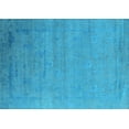 thumbnail image 1 of Ahgly Company Indoor Rectangle Oriental Light Blue Industrial Area Rugs, 5' x 8', 1 of 4
