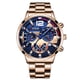 thumbnail image 1 of Relojes deportivos de moda para hombre, reloj de pulsera de cuarzo de acero inoxidable de lujo, reloj luminoso con calendario, reloj informal de negocios para hombre, relojes para hombre Tan Jianjun unisex, 1 of 2