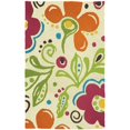 thumbnail image 1 of Jellybean JIO-HD018E 58 x 78 in. Fab Floral Indoor & Outdoor Area Rug, 1 of 1