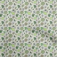 thumbnail image 1 of oneOone Polyester Spandex Beige Fabric Fruits Sewing Craft Projects Fabric Prints By Yard 56 Inch Wide, 1 of 4