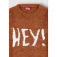 thumbnail image 3 of Girl's Sweater DK Brown, 3 of 4
