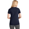 thumbnail image 3 of Port & Company ®  Ladies Performance Tee. Lpc380 M Deep Navy, 3 of 4