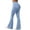 Light Blue, variant on QHFBli Flare Leggings for Women High Waist Yoga Pants High Waisted Bootcut Yoga Cargo Pants Athletic Workout Leggings