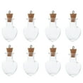 thumbnail image 1 of 10 Pcs Transparent Glass Bottles Creative Wishing Bottles Mini Drift Bottles, 1 of 9