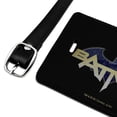 thumbnail image 2 of Batman Logo Rectangle Leather Luggage Card Suitcase Carry-On ID Tag, 2 of 8