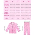 thumbnail image 6 of Girls Pajamas Set Sleepwear Toddler Long Sleeve Jammies Kids Sleepwear 3-12 Years, 6 of 6