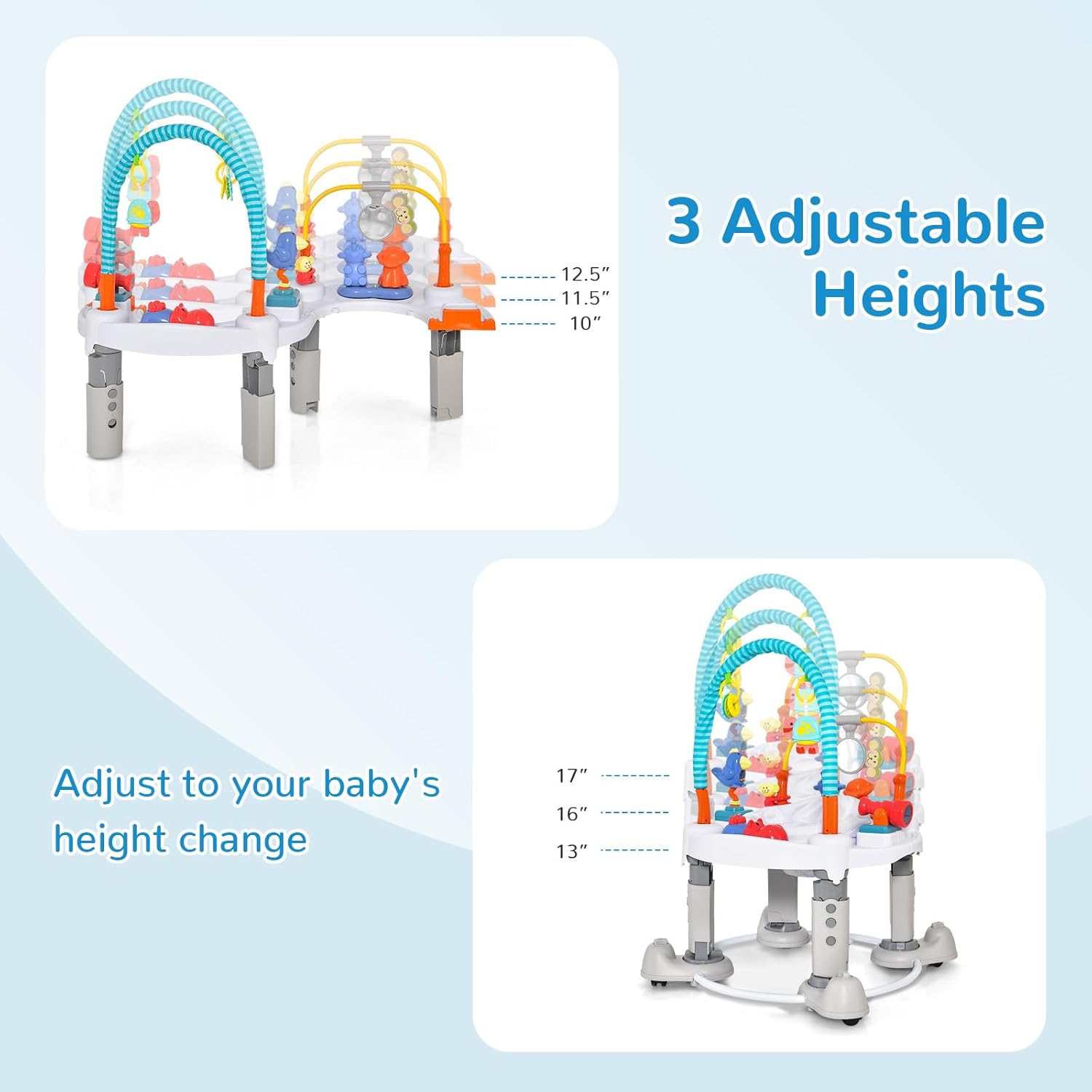 Infans 5 in 1 Baby Activity Center with Toys photo 2