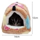thumbnail image 2 of Nido de hámster YONGSHENG cobaya chinchilla mascota pequeña nido de algodón 14x12 cm, 2 of 3
