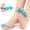 Clear / White, variant on Silicone Toe Separators - Soft Toe Spacers for Men Women, Flexible Foot Alignment Cushion for Overlapping Toes, Reusable Comfort Toe Straightener for Daily Wear Shoes, Lightweight Toe Divider