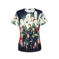 thumbnail image 5 of Poster Ghostbusters Women's T Shirts Round Neck Short-Sleeve Soft T-Shirt Summer Casual Tee Tops 3D Printing Tee Shirt, 5 of 6