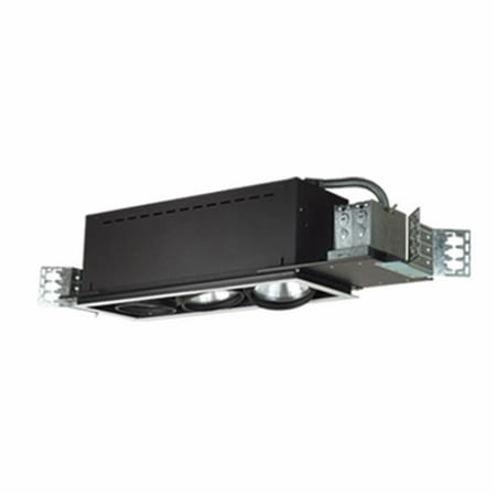 

Three-Light Linear Metal Halide White Trim with Black Interior