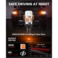 thumbnail image 3 of LASFIT T3 7440 7443 LED Bulb Amber 7444NA Built in Resistor 100% Error Free for 4TH Toyota Tacoma 2024 2025 Front Turn Signal Parking Light 500% Brighter 7444 7441 W21W Blinker (2pcs), 3 of 8