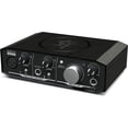 thumbnail image 3 of Mackie Onyx Artist 1-2 USB Audio Interface Bundle with Waveform OEM DAW Software, 2x Mophead 10-Foot TRS Cables, 10-Foot XLR Cable, 2x 1/4" to 3.5mm Adapter, 3x Cable Ties, Microfiber, 3 of 11
