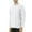 White, variant on FAIWAD Mens Casual Plain Shirts Crew Neck Long Sleeve Lightweight Athletic Tops Quick Dry Workout Running Tees