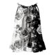 thumbnail image 3 of Gibobby Mujeres Casual Impreso Encaje Cuello redondo Ruffle Hem Chaleco Camisole Swing Neck Printed Summer Tops(Gris,XG), 3 of 4
