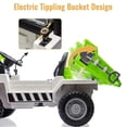thumbnail image 4 of Vehículo de Construcción para Niños con Control Remoto 12V Blanco y verde, 4 of 8