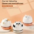 thumbnail image 3 of Zootealy Mini Panda Design M18 Desktop Vacuum Cleaner with Lithium Battery - Compact Dust/Debris Sweeper for Quick Cleaning, 3 of 6