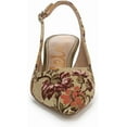 thumbnail image 3 of Sam Edelman Women's Bianka Sling Natural Floral Multi Heels 7M, 3 of 5