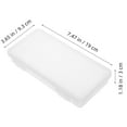 thumbnail image 2 of OUNONA 2Pcs Money Saving Box Material Coin Holder for Cash Register 19.00X9.30X3.00CM, 2 of 8