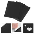 thumbnail image 3 of Unique Bargains 4Pcs Waterproof Tent Self-Adhesive Repair Patches for Outdoors Polyester Fiber Nylon Bright Black, 3 of 5