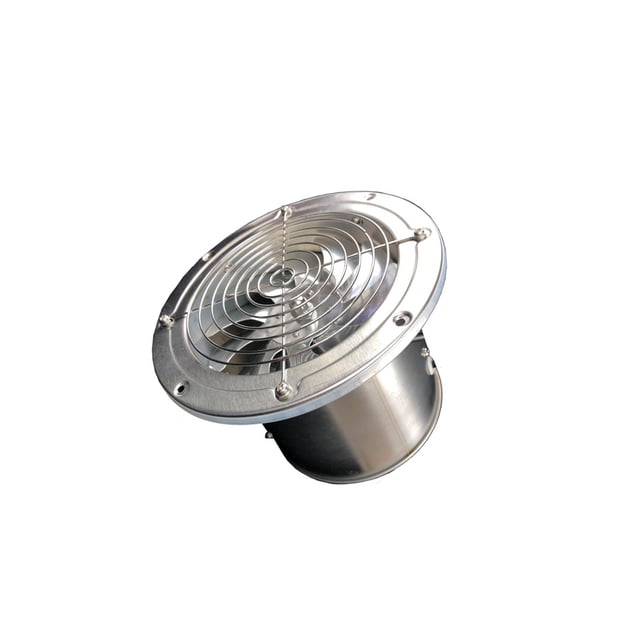 Ounissouiy Ventilador de escape Conducto de ventana Ventilación de aire Aleación de aluminio Instalación práctica Extractor de refuerzo multipropósito Accesorios para electrodomésticos Ounissouiy HA083954-00