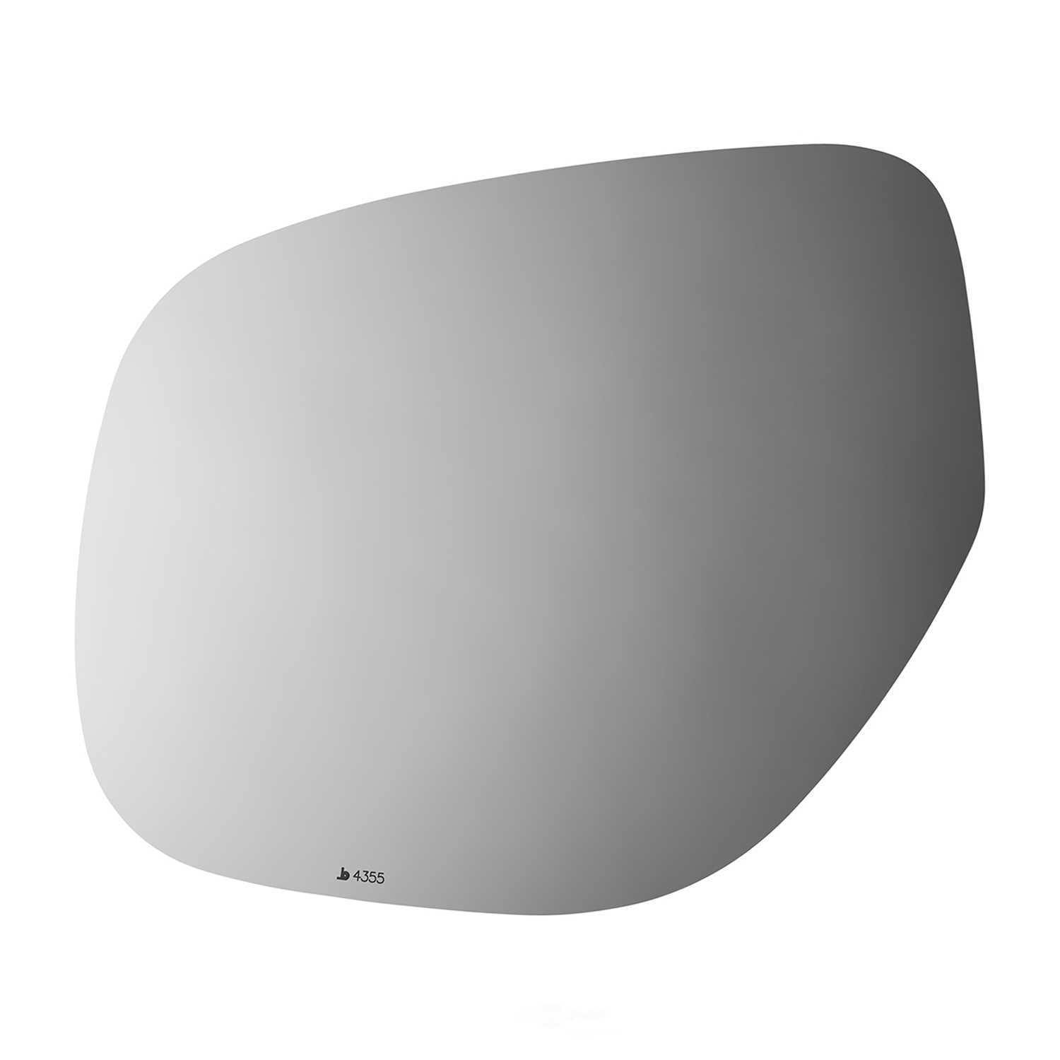 Burco Side View Mirror Replacement Glass - Clear Glass - 4355