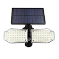 thumbnail image 1 of Feltree 3-Head Solar Security Light with Motion Sensor, 6500K Rotatable LED Street Lamp for Porch/Garage, 2000mAh Lithium Battery & IP65 Rating, 1 of 6