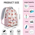 thumbnail image 6 of Colorful Nautical Crab-Themed Backpack, Lightweight and Spacious with Spine-Friendly Design, Multi-Pocket School Bag for Beach, Travel, and Daily Use, 6 of 6