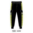 thumbnail image 3 of Pantalones de Anime JoJo's Bizarre Adventure, disfraces de cosplay, pantalones casuales de Kujo Jotaro, monos, pantalones deportivos, 3 of 5