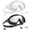 Black / White, variant on AEGEND Adult Swim Goggles for Unisex Men, Women & Youth – Anti-Fog, Leak-Proof, UV Protection, Wide View Swimming Goggles, Ideal for Pool & Open Water Swimming - Clear Version