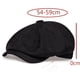 thumbnail image 3 of Gorra octogonal para hombre, de lino fino, transpirable, para primavera y verano, boina informal retro para hombre, gorra de pintor para hombre y mujer, 3 of 5