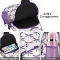 thumbnail image 2 of Nature Dragonfly Sling Backpack, Insect Lovers Print Crossbody Bag, Artistic Pattern Design for Travel and Daily Use, 2 of 5
