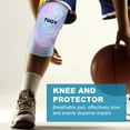 thumbnail image 6 of DGXINJUN Compression Knee Pads with EVA Foam - Non-Slip, 3 Sizes for Youth/Adult Sports, 6 of 7