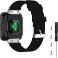 thumbnail image 1 of wonima11 Watch Band for Garmin Forerunner 35,Canvas Sport Replacement Wristband for Garmin Forerunner 35/30 Running Watch, 1 of 1