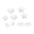 thumbnail image 2 of Accessory Multipack, 1 1/2 in L, 3/4 in W, 1 Channel, PVC, White US/CLOAP22QSW, 2 of 3