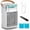 light white with battery, variant on Aerozy Mini Portable Evaporative Air Cooler, 5400mAh Battery, 1200ml Water Tank, 3 Speeds, 2 Mist Modes, 7-Hour Timer, Remote Control