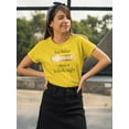 thumbnail image 2 of Just Before Sunrise Gold Foil T-Shirt Women -Image by Shutterstock, Female 4X-Large, 2 of 4