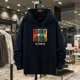 thumbnail image 4 of Sudaderas para hombre con gráfico azul, ropa para hombre, sudaderas con capucha, estampado de lujo, overfit, moda Harajuku, alta calidad, holgadas, cálidas, emo, 4 of 5