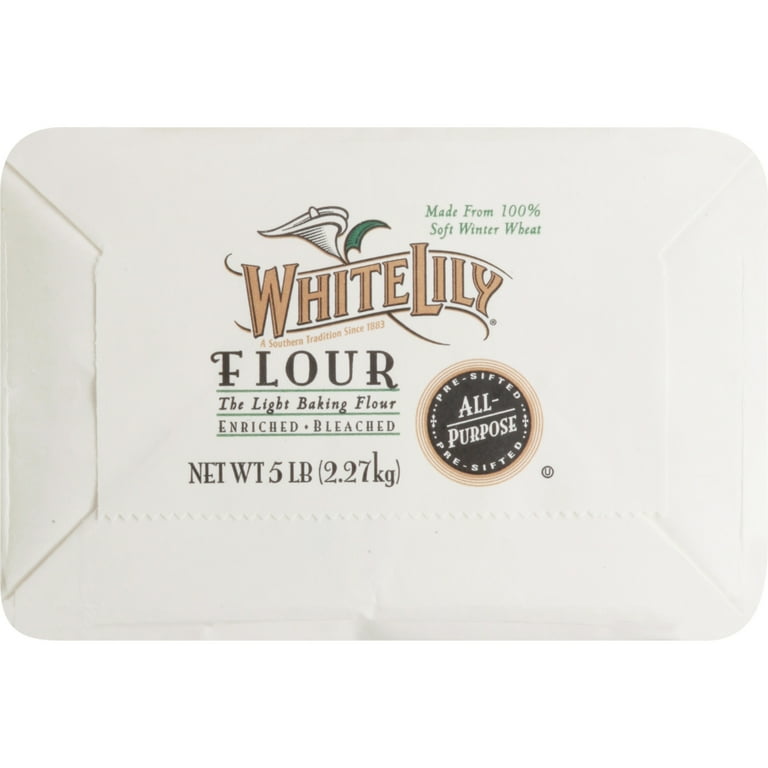White Lily All Purpose Flour, 5 lb Bag for Baking - Walmart.com