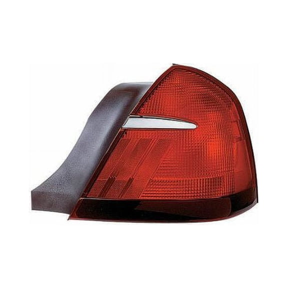 Right Passenger Side Tail Light Assembly - Compatible with 1998 - 2002 Mercury Grand Marquis 1999 2000 2001