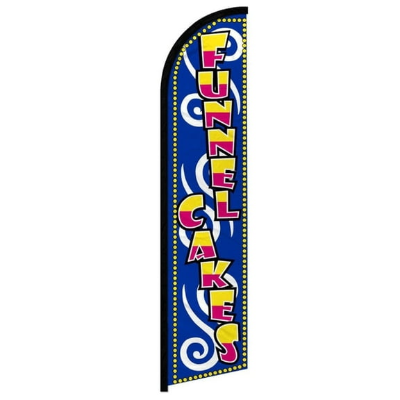 Funnel Cakes Windless Banner Flag
